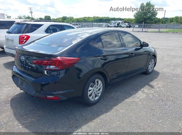 KMHD74LF7LU979142 2020 HYUNDAI ELANTRA Black Trasero derecho