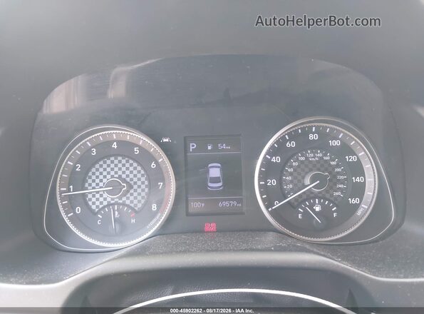 KMHD74LF7LU979142 2020 HYUNDAI ELANTRA Black Vista de los asientos traseros