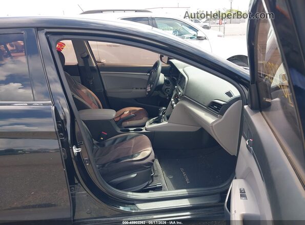 KMHD74LF7LU979142 2020 HYUNDAI ELANTRA Black Vista interior delantera