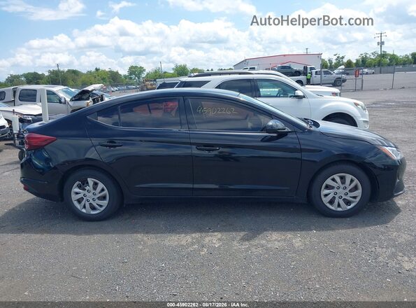 KMHD74LF7LU979142 2020 HYUNDAI ELANTRA Black Vista interior trasera