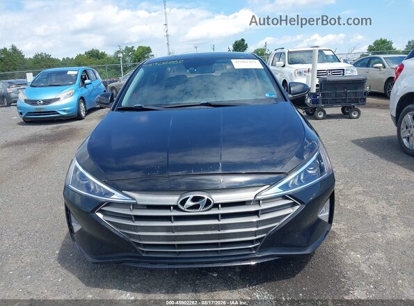 KMHD74LF7LU979142 2020 HYUNDAI ELANTRA Black Vista del cuadro de instrumentos