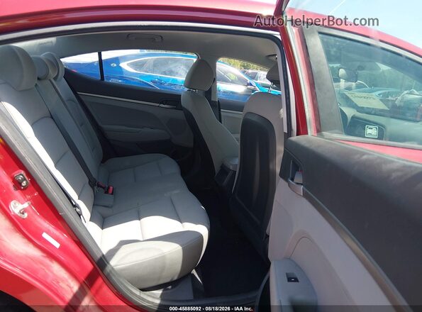 KMHD74LF8HU172491 2017 HYUNDAI ELANTRA Red VIN კოდის სტიკერის ხედი