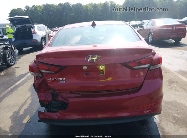 KMHD74LF8HU172491 2017 HYUNDAI ELANTRA Red 