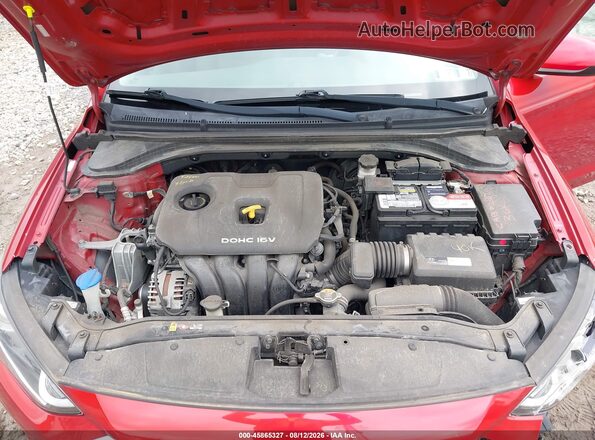 KMHD74LF8HU394545 2017 HYUNDAI ELANTRA Red Հետևի տեսք