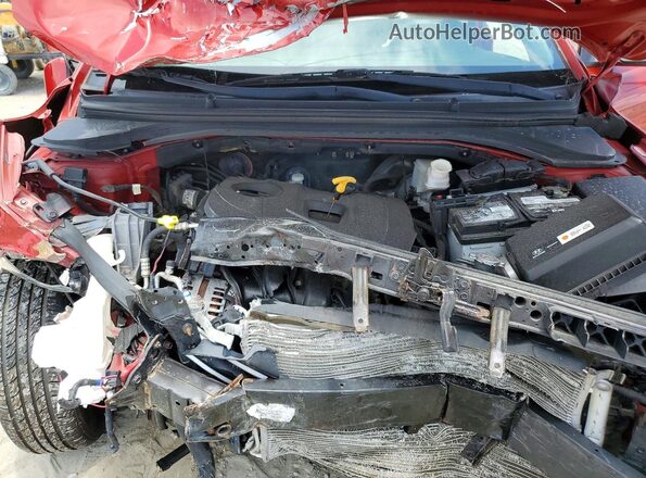 KMHD74LF8HU396330 2017 HYUNDAI ELANTRA Red უკანა სალონის ხედი