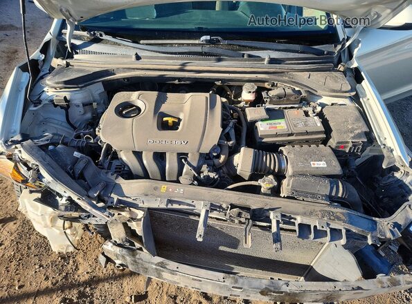 KMHD74LF8HU398868 2017 HYUNDAI ELANTRA Золотой Вид задней части салона