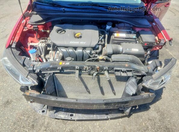 KMHD74LF8HU405446 2017 HYUNDAI ELANTRA Red Rear interior view