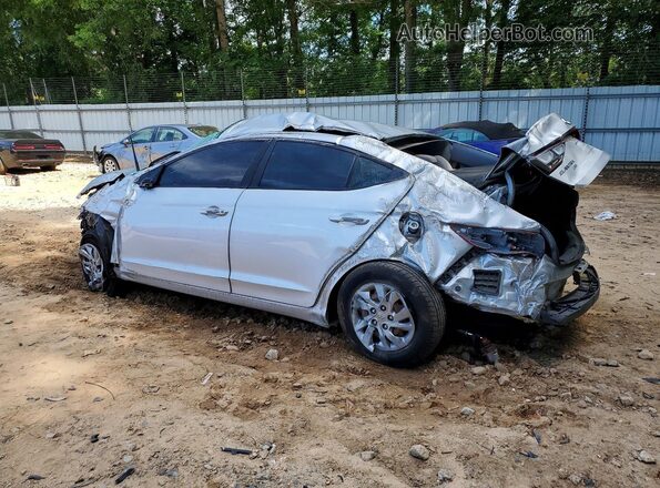 KMHD74LF8JU677954 2018 HYUNDAI ELANTRA Silver Задня ліва чверть