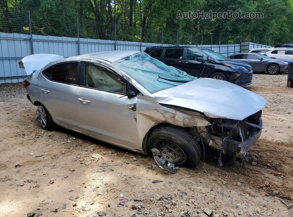 KMHD74LF8JU677954 2018 HYUNDAI ELANTRA Silver Передня права чверть