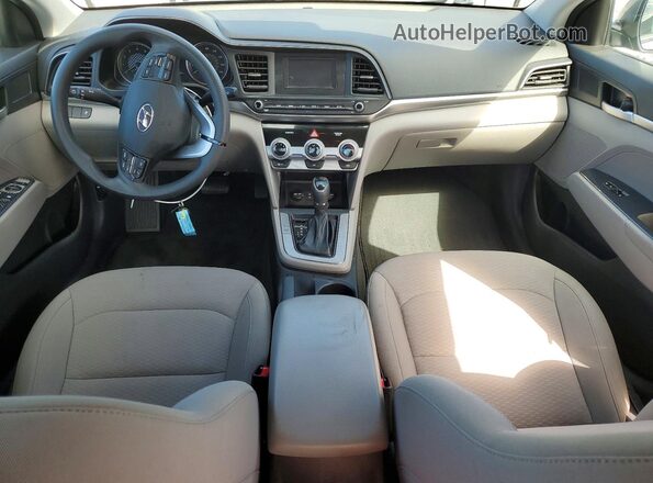 KMHD74LF8KU831712 2019 HYUNDAI ELANTRA Gray Vista del salpicadero