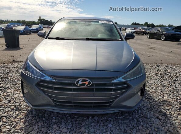 KMHD74LF8KU831712 2019 HYUNDAI ELANTRA Gray Vista frontal