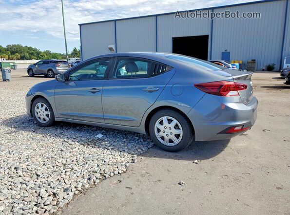 KMHD74LF8KU831712 2019 HYUNDAI ELANTRA Gray Trasero izquierdo