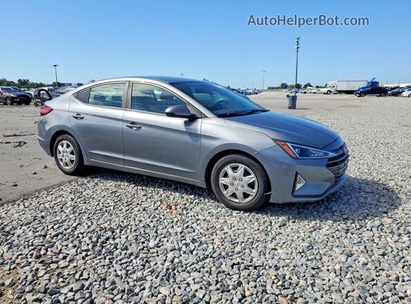 KMHD74LF8KU831712 2019 HYUNDAI ELANTRA Gray Delantero derecho