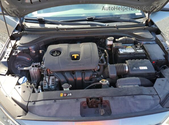 KMHD74LF8KU831712 2019 HYUNDAI ELANTRA Gray Vista interior trasera