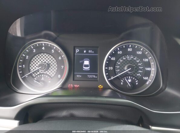 KMHD74LF8LU941578 2020 HYUNDAI ELANTRA Gray Вид задніх сидінь