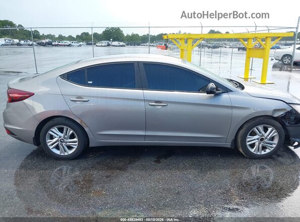 KMHD74LF8LU941578 2020 HYUNDAI ELANTRA Gray Вид задньої частини салону