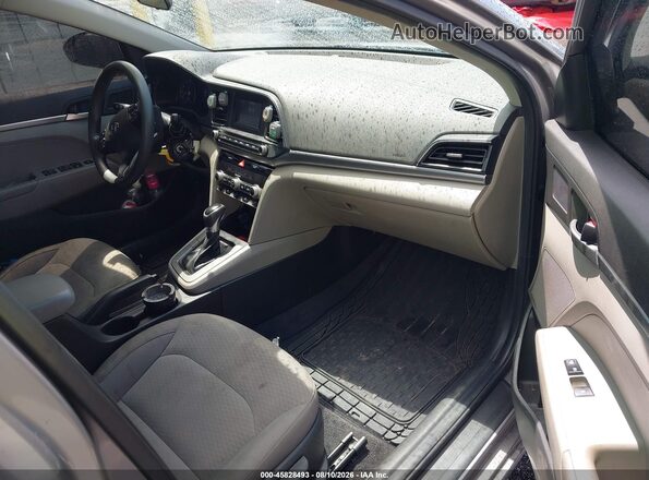 KMHD74LF8LU941578 2020 HYUNDAI ELANTRA Gray Вид салону спереду