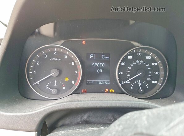 KMHD74LF9HU357181 2017 HYUNDAI ELANTRA Beige Вид щитка приладів