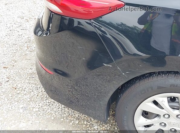 KMHD74LF9JU548363 2018 HYUNDAI ELANTRA Black Widok zestawu wskaźników