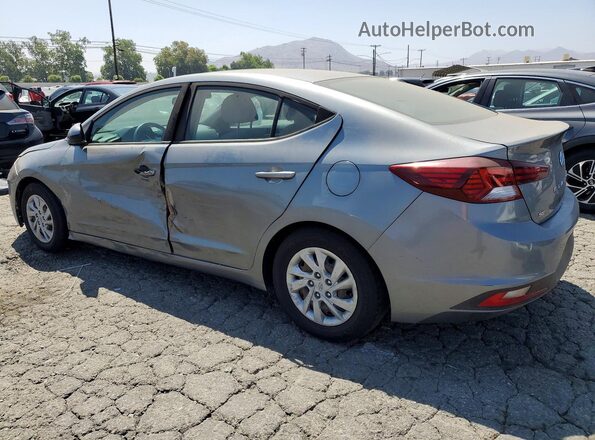 KMHD74LF9KU756535 2019 HYUNDAI ELANTRA Серый Задняя левая четверть