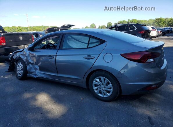 KMHD74LF9KU853623 2019 HYUNDAI ELANTRA Gray Հետևի ձախ