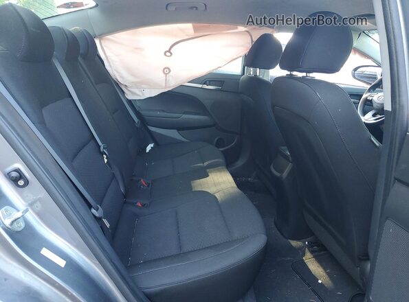 KMHD74LF9KU853623 2019 HYUNDAI ELANTRA Gray Հետևի նստատեղերի տեսք