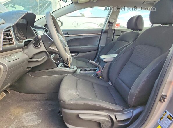 KMHD74LF9LU066754 2020 HYUNDAI ELANTRA Gray Front interior view