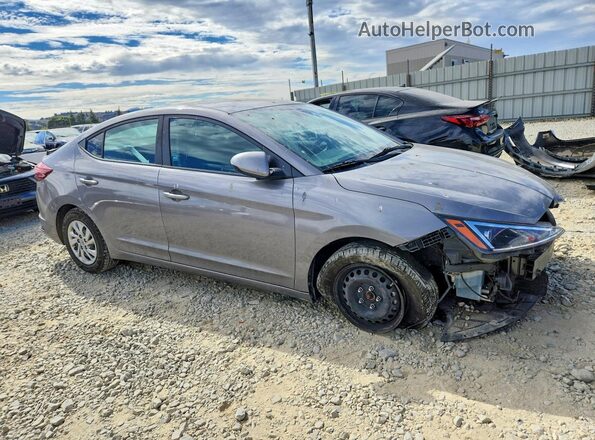 KMHD74LF9LU066754 2020 HYUNDAI ELANTRA Gray Front right