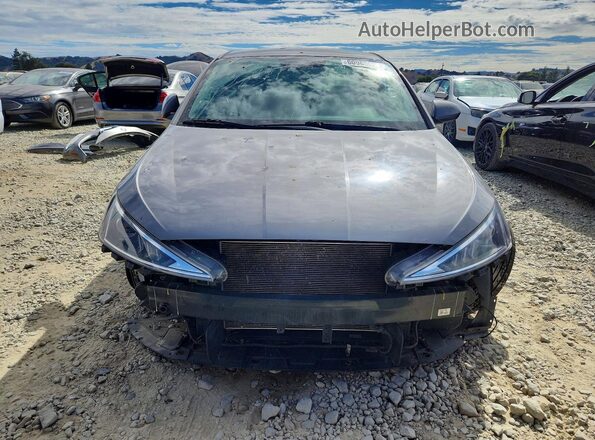 KMHD74LF9LU066754 2020 HYUNDAI ELANTRA Gray Front view