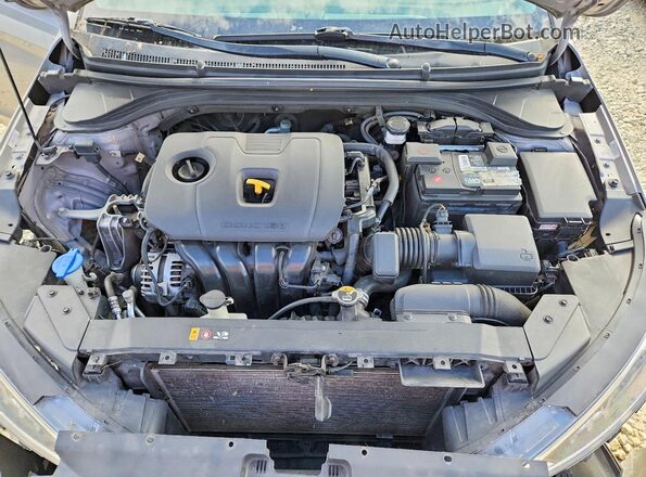 KMHD74LF9LU066754 2020 HYUNDAI ELANTRA Gray Rear interior view