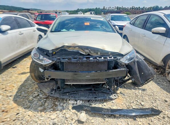 KMHD74LFXHU357416 2017 HYUNDAI ELANTRA Бежевый Вид спереди