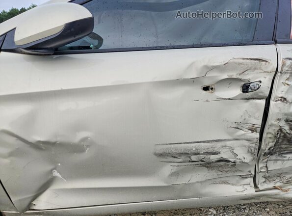 KMHD74LFXHU357416 2017 HYUNDAI ELANTRA Бежевый Вид салона спереди