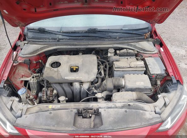 KMHD74LFXHU367556 2017 HYUNDAI ELANTRA Red Vista trasera
