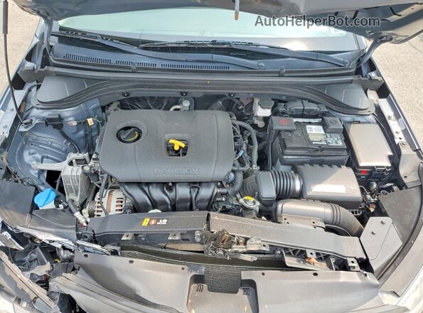 KMHD74LFXKU792024 2019 HYUNDAI ELANTRA Серебряный Вид задней части салона