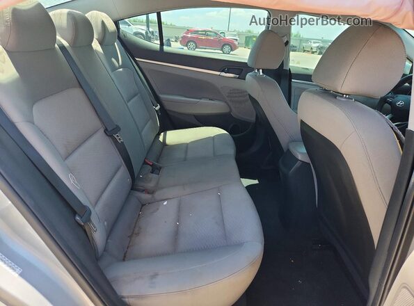 KMHD74LFXLU072644 2020 HYUNDAI ELANTRA White Rear seats view