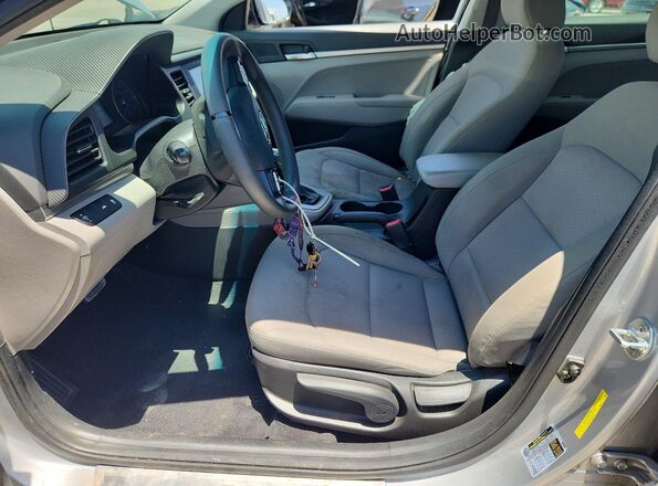 KMHD74LFXLU072644 2020 HYUNDAI ELANTRA White Front interior view