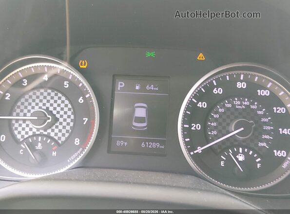 KMHD74LFXLU949407 2020 HYUNDAI ELANTRA Gray Հետևի նստատեղերի տեսք