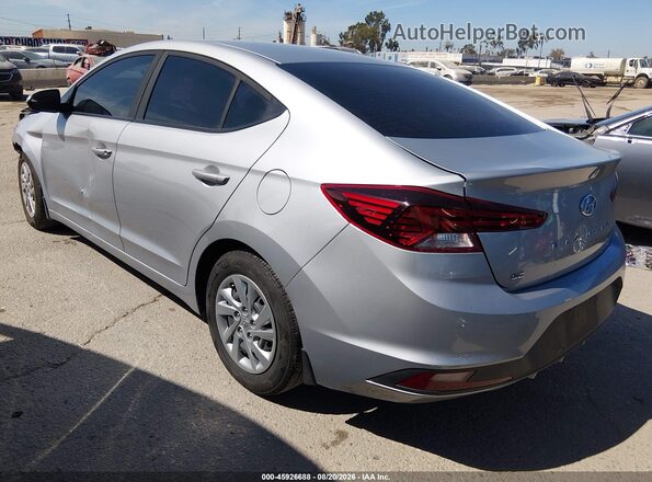 KMHD74LFXLU949407 2020 HYUNDAI ELANTRA Gray Հետևի ձախ