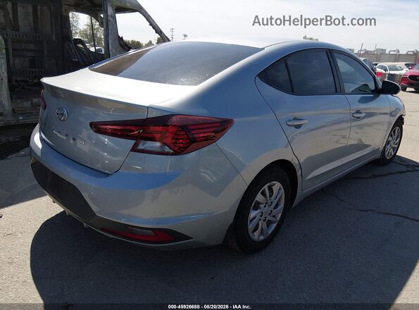 KMHD74LFXLU949407 2020 HYUNDAI ELANTRA Gray Հետևի աջ
