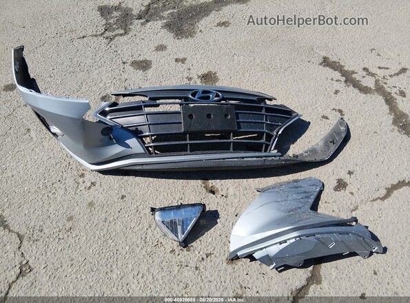 KMHD74LFXLU949407 2020 HYUNDAI ELANTRA Gray Սարքավորումների վահանակի տեսք