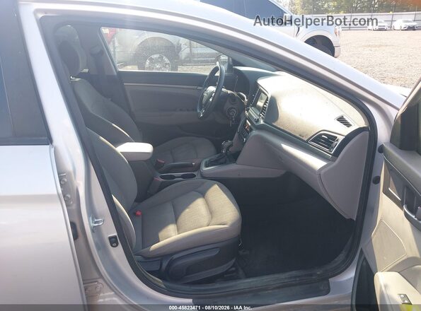 KMHD84LF0HU071975 2017 HYUNDAI ELANTRA Silver Widok wnętrza z przodu