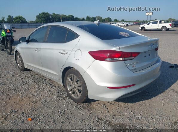KMHD84LF0HU071975 2017 HYUNDAI ELANTRA Silver Tył lewy
