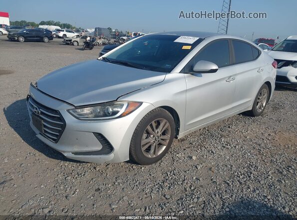 KMHD84LF0HU071975 2017 HYUNDAI ELANTRA Silver Przód lewy