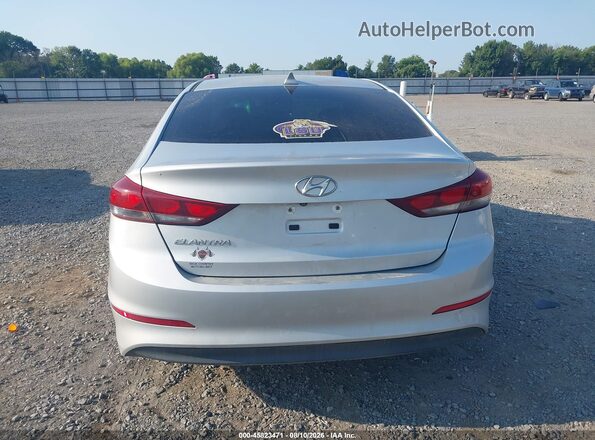 KMHD84LF0HU071975 2017 HYUNDAI ELANTRA Silver 