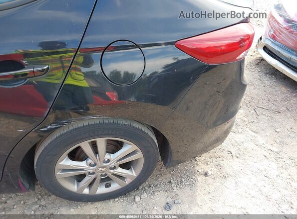 KMHD84LF0HU103050 2017 HYUNDAI ELANTRA Черный 