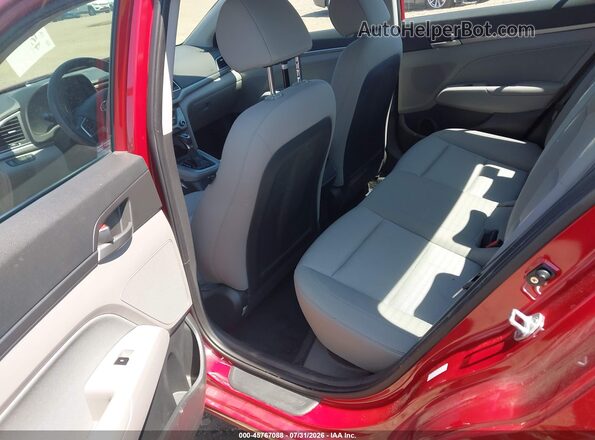 KMHD84LF0HU222524 2017 HYUNDAI ELANTRA Red Vista de la etiqueta del VIN