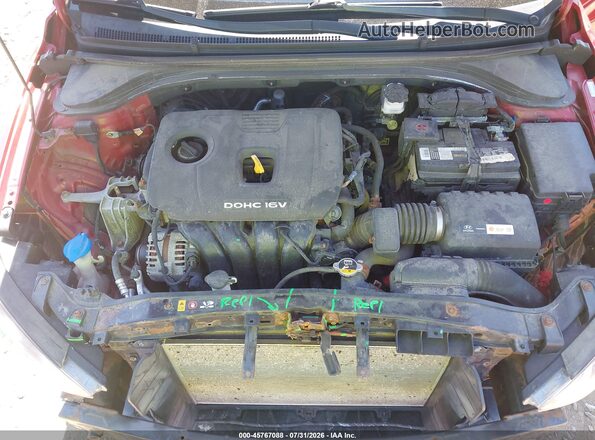 KMHD84LF0HU222524 2017 HYUNDAI ELANTRA Red Vista trasera