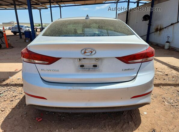 KMHD84LF0HU225987 2017 HYUNDAI ELANTRA Silver Հետևի տեսք