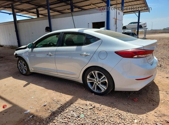 KMHD84LF0HU225987 2017 HYUNDAI ELANTRA Silver Հետևի ձախ