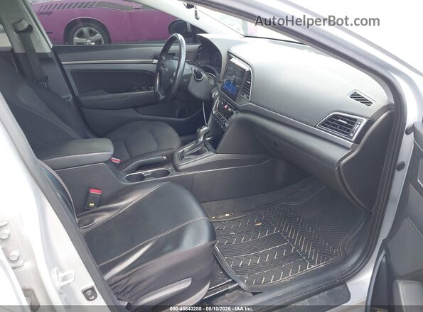 KMHD84LF0HU240716 2017 HYUNDAI ELANTRA Silver Սալոնի դիմացի տեսք